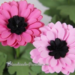 Герберы: мастер-класс