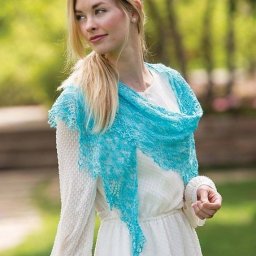 ​Голубая шаль