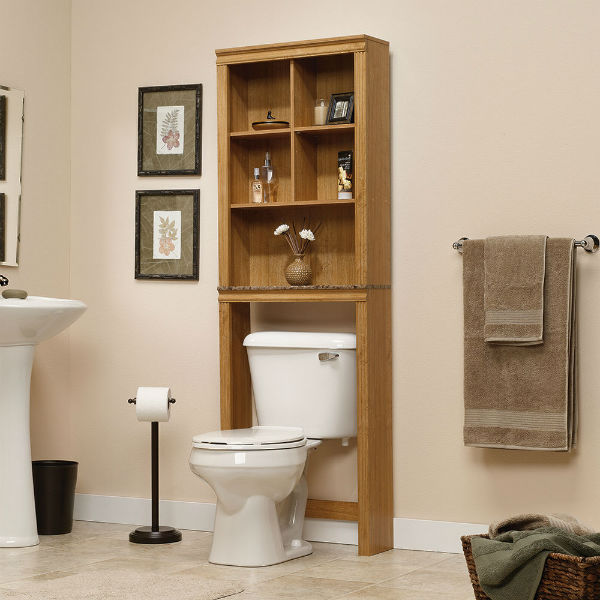 Идеи интересных полок для туалета