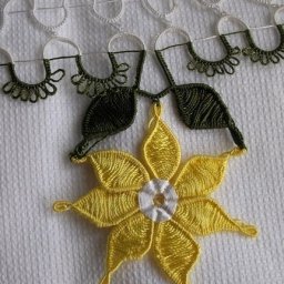 Игольное турецкое кружево: основные приемы обвязки края