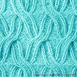 ​Интересные узоры для вязания на спицах