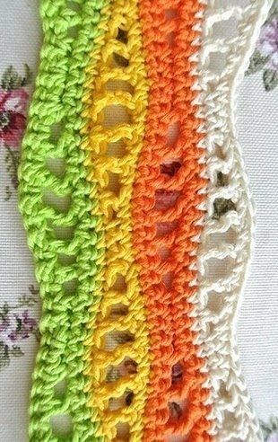 Интересный узор крючком