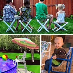 Дачные поделки из пластиковых труб