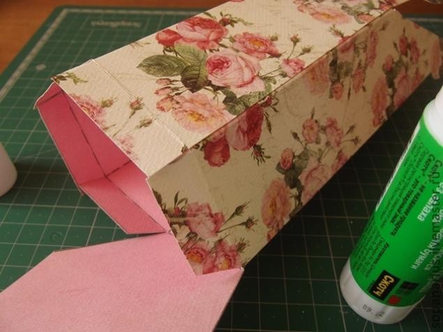 Весенняя цветочная коробочка