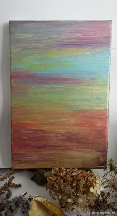 Панно с сухоцветами