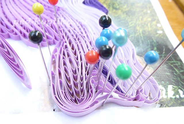 Картина в технике квиллинг: мастер-класс