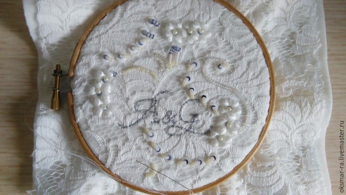 Подушечка для обручальных колец