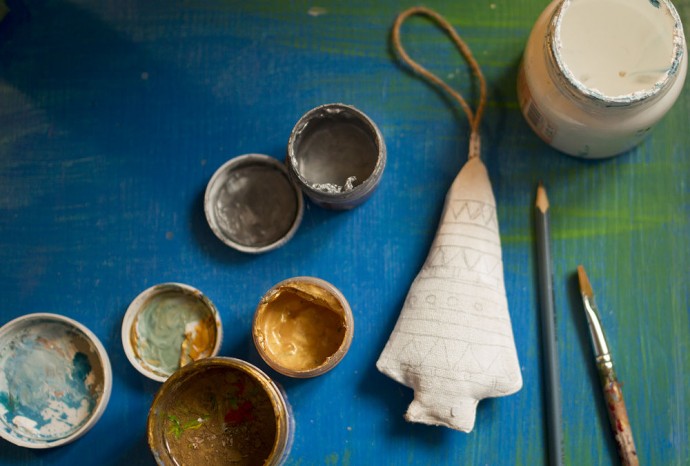 Шьём милые ёлочки