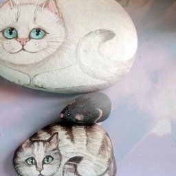 ​Преображение камня в кошку