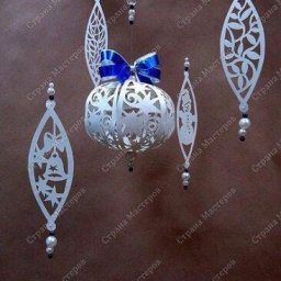 Ёлочные игрушки своими руками