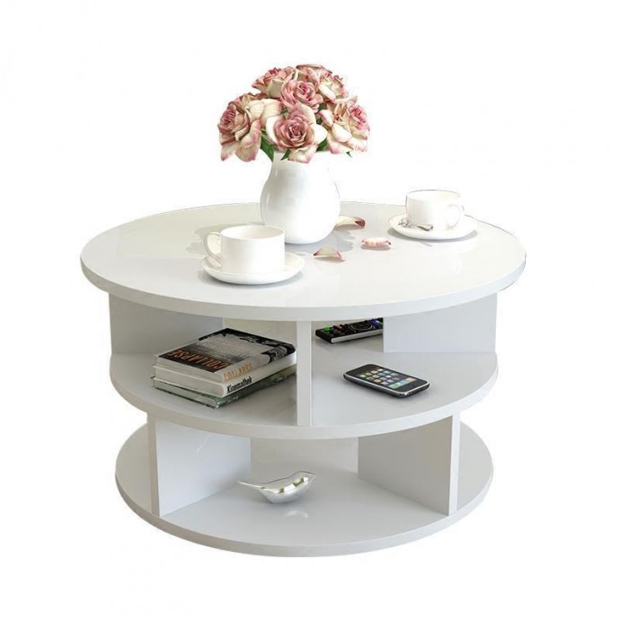 Круглый журнальный столик своими руками