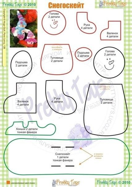 Текстильные Деды Морозы