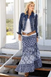 Идеи и моделирование длинных юбок