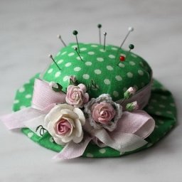 Игольница "Шляпка"