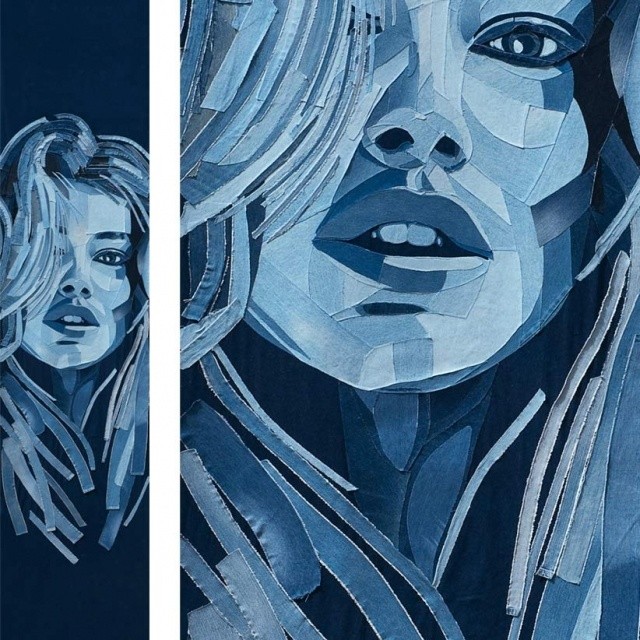 Джинсовые картины