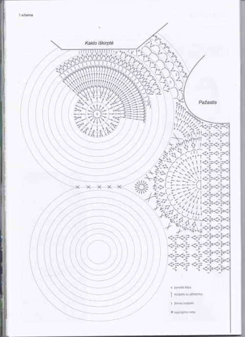 Нежная ажурная туника