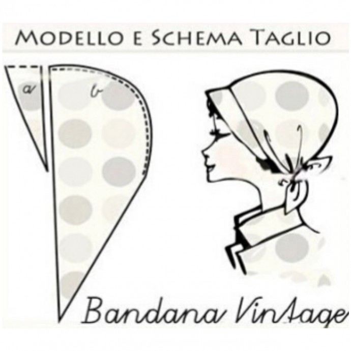 Бандана с козырьком