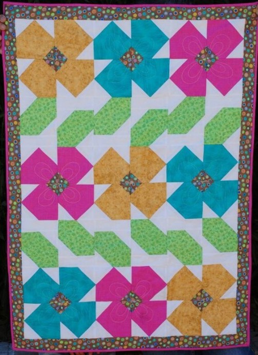 Лоскутные покрывала с цветочными мотивами: идеи для вашего швейного хобби