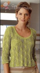 Лепестковый узор на спицах