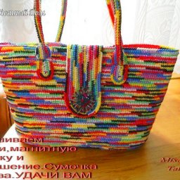 ​Сумки из пакетов для мусора