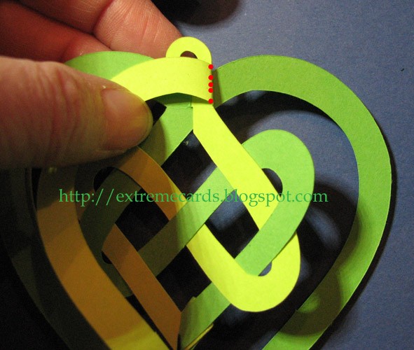 Валентинка "Кельтский узел"