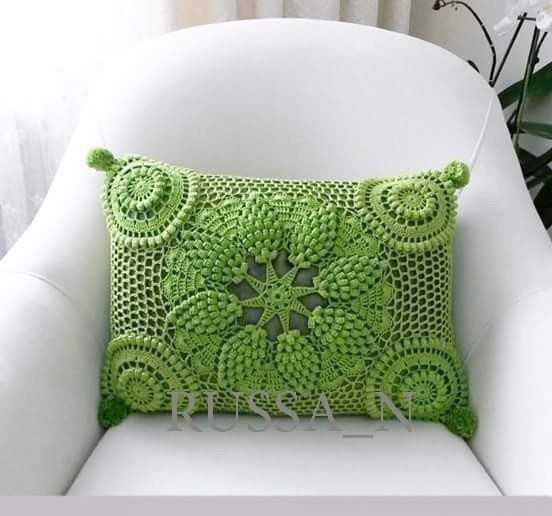 Изумительно красивый чехол на подушку