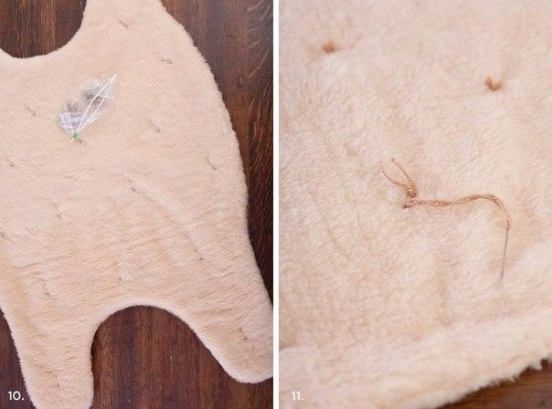 Плюшевый коврик в детскую