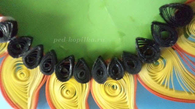 Квиллинг подсолнухи: мастер-класс