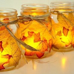 Осенние фонарики