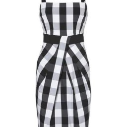 Моделирование нижней части платья в клетку