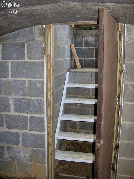 Отличный погреб на даче своими руками Отличный погреб на даче своими руками