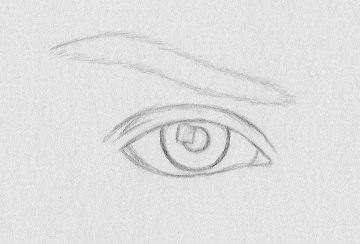 ​Рисуем глаз простым карандашом, который выглядит как фотография
