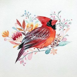 Восхитительная птичка