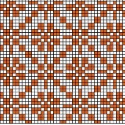 ​Вышиваем крестиком простейшие узоры