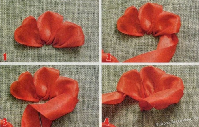 Вышивка с помощью лент на высшем уровне