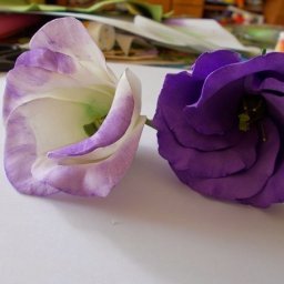 Эустома из фоамирана