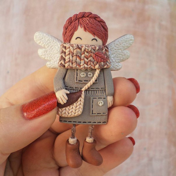 Идеи лепки маленьких забавных феечек