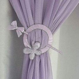 Подхват для штор из CD диска