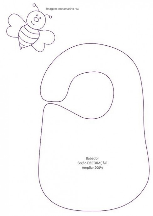 Слюнявчик для малыша: мастер-класс