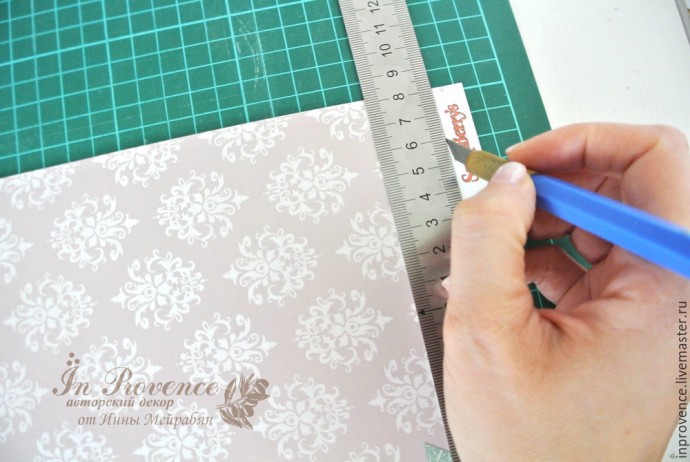 Декор папки для домашних документов