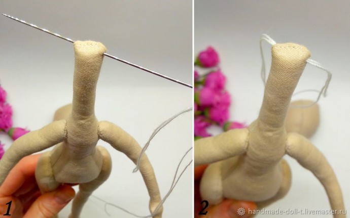 Тонкости создания текстильной куклы на каркасе