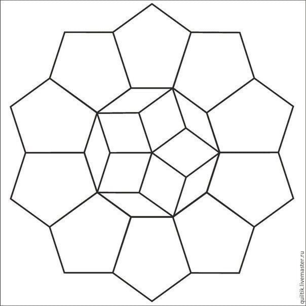 Шьём прихватку в технике пэчворк