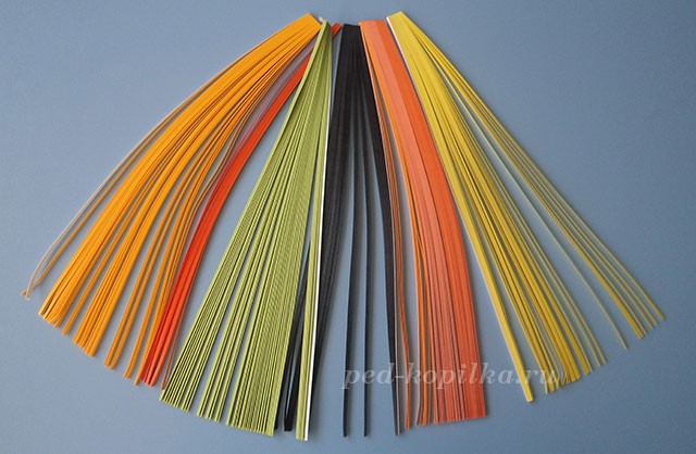 Квиллинг подсолнухи: мастер-класс