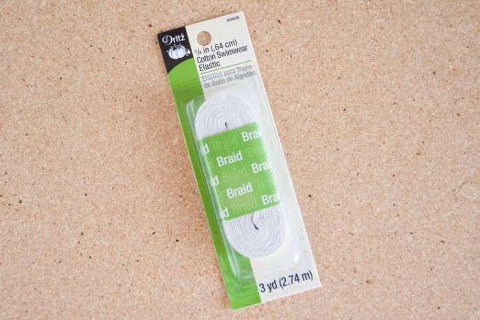 Как обработать края купальника резинкой