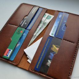 Портмоне: обработка уреза или как это сделать