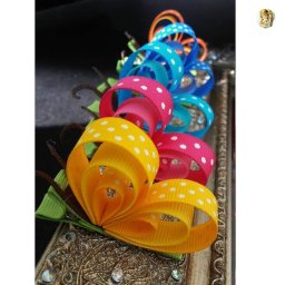 Мастерим бантики для принцесс