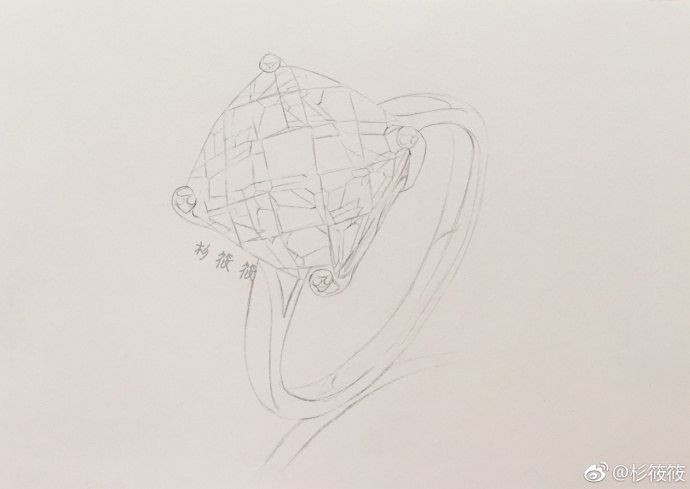 Перстень с топазом