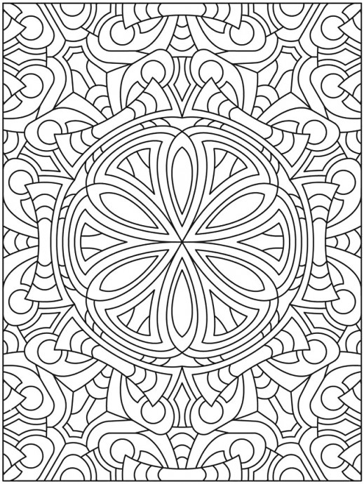 Раскраски для взрослых антистресс