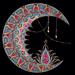 ​Схемы для творчества: полумесяцы