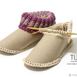 Стильная обувь из фетра